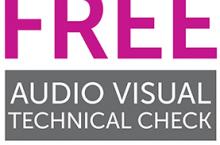 FREE Audio Visual technical check